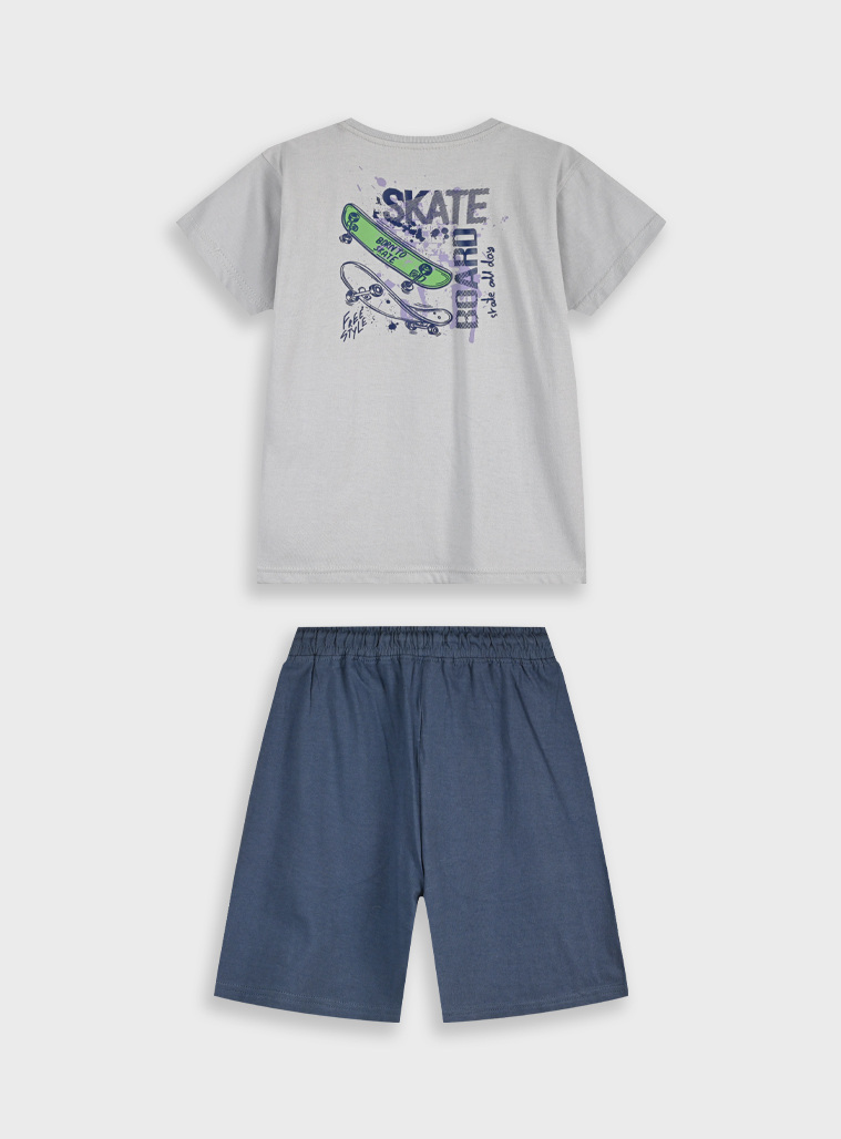 Set with print | NAVY