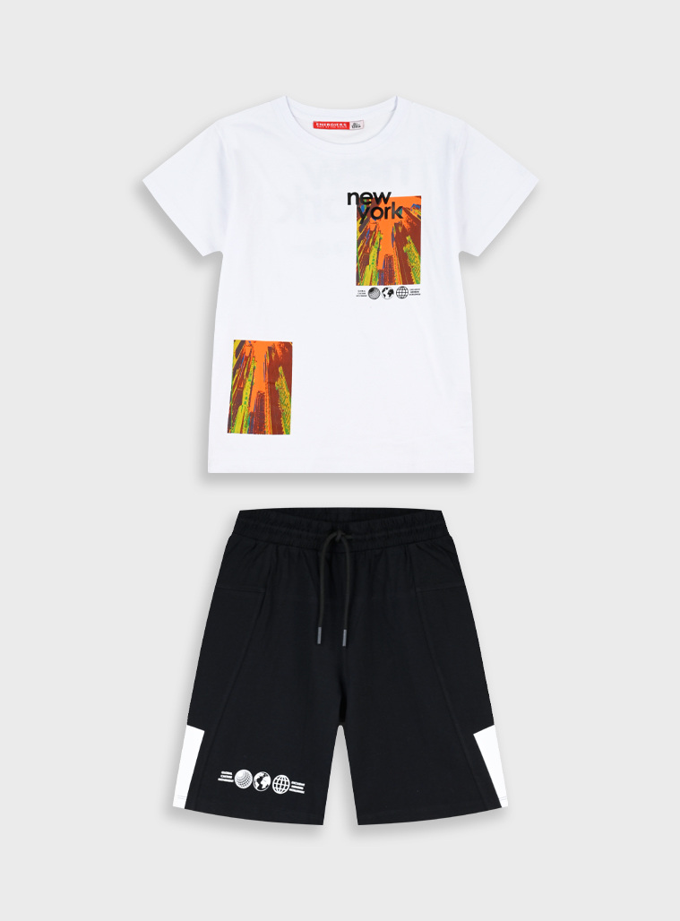 Σετ με τύπωμα | ΜΑΥΡΟ