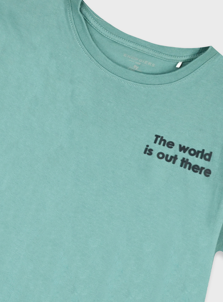 Set with print | Blu navy