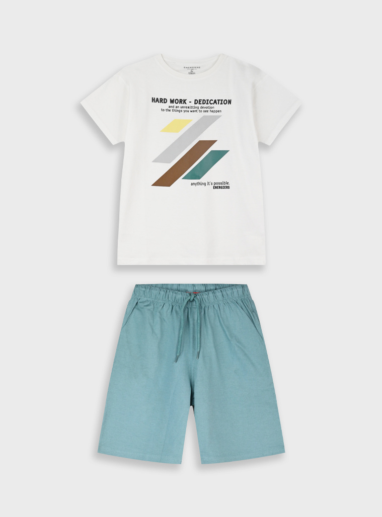 Σετ με τύπωμα | ΣΚΟΝΙΣΜΕΝΟ ΠΡΑΣΙΝΟ