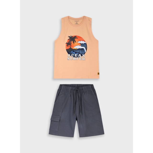 Set with print | ANTHRACITE