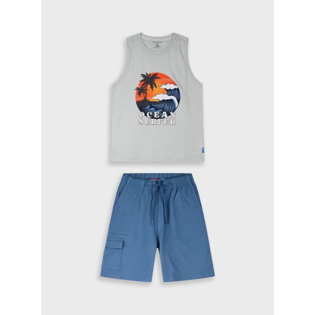 Set with print | BLUE DREAM