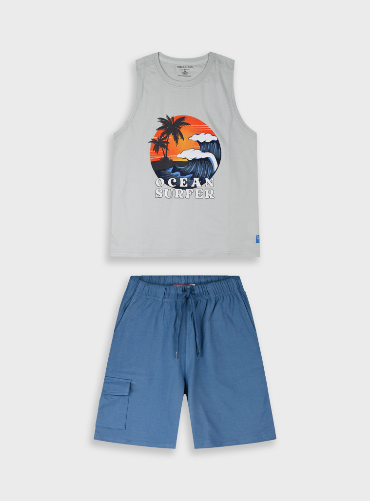 Set with print | BLUE DREAM