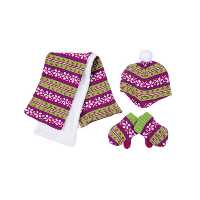 Βρεφικό σετ (κασκόλ-γάντια-σκούφος) | ΤΥΠΟΣ