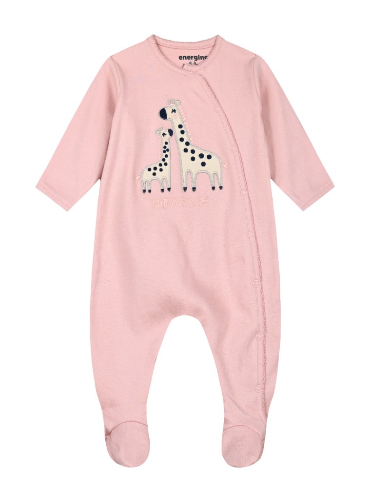 Baby cotton bodysuit with easy opening (3-24 Months) | ROSE PETAL Baby cotton bodysuit with easy opening (3-24 Months) | ROSE PETAL