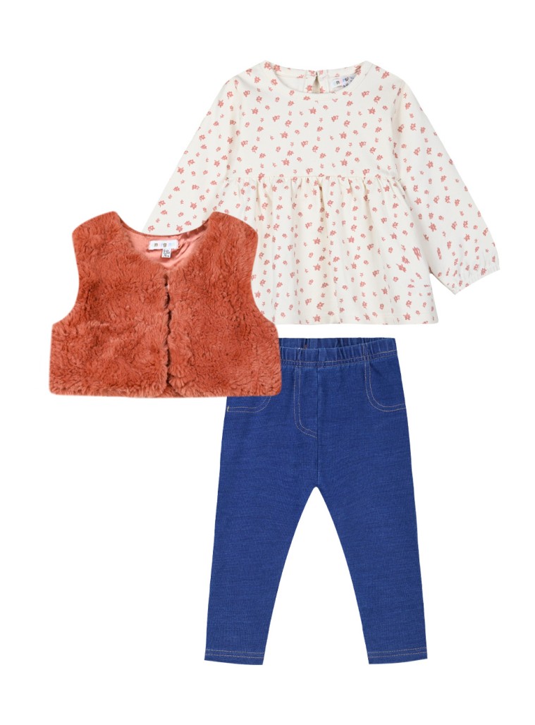 Βρεφικό σετ 3 τεμαχίων | ΜΠΛΕ ΤΖΗΝ Βρεφικό σετ 3 τεμαχίων | ΜΠΛΕ ΤΖΗΝ