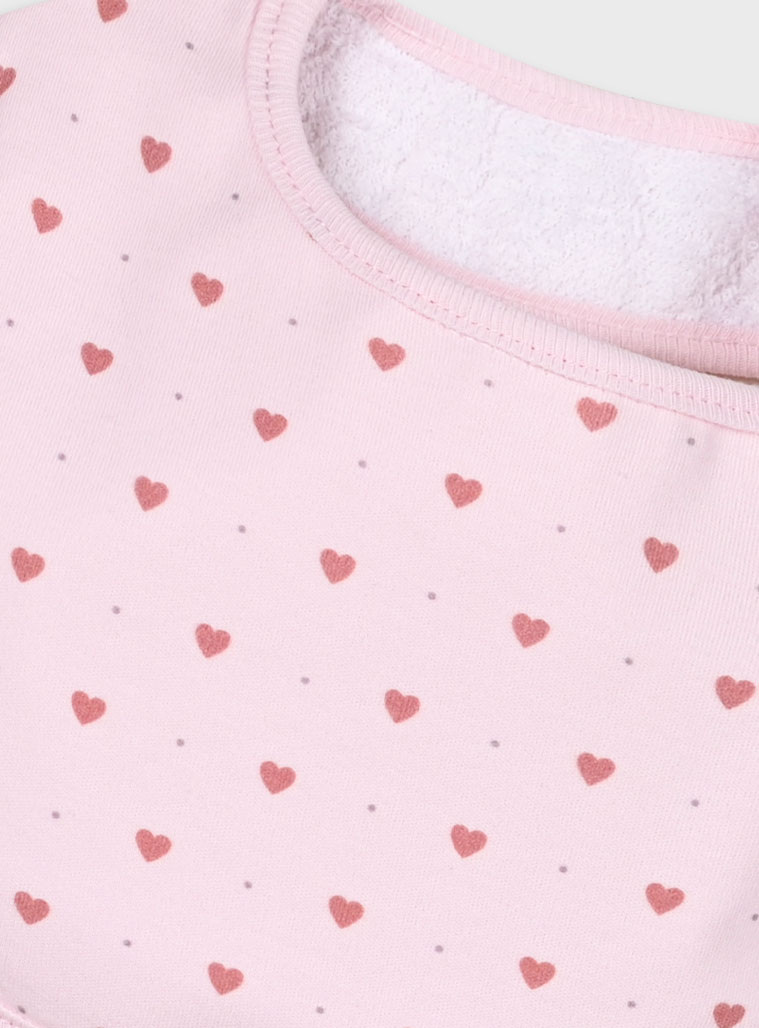 Set of 2 bibs for baby girls | POWDER