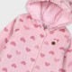 Baby jacket with hood for girls (3 - 18 months) | SUGARPLUM Baby jacket with hood for girls (3 - 18 months) | SUGARPLUM