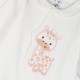 Baby velvet romper for girls (0 - 12 months) | ECRU Baby velvet romper for girls (0 - 12 months) | ECRU