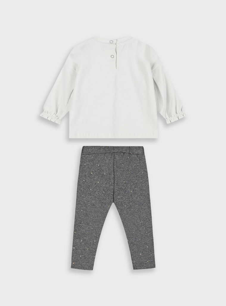 Baby set for girls (6 - 24 months) | DARK MELANGE Baby set for girls (6 - 24 months) | DARK MELANGE