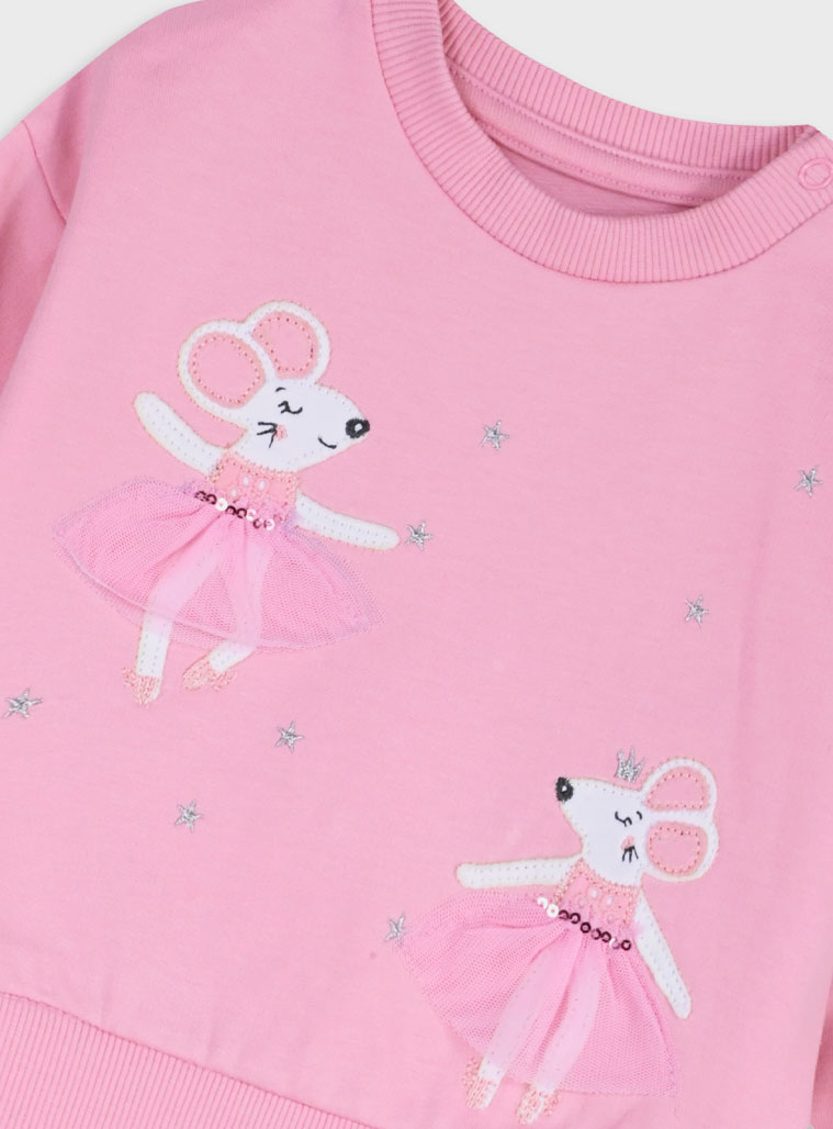 Βρεφικό σετ 2 τεμαχίων μπλούζα με κολάν | ΕΚΡΟΥ Βρεφικό σετ 2 τεμαχίων μπλούζα με κολάν | ΕΚΡΟΥ