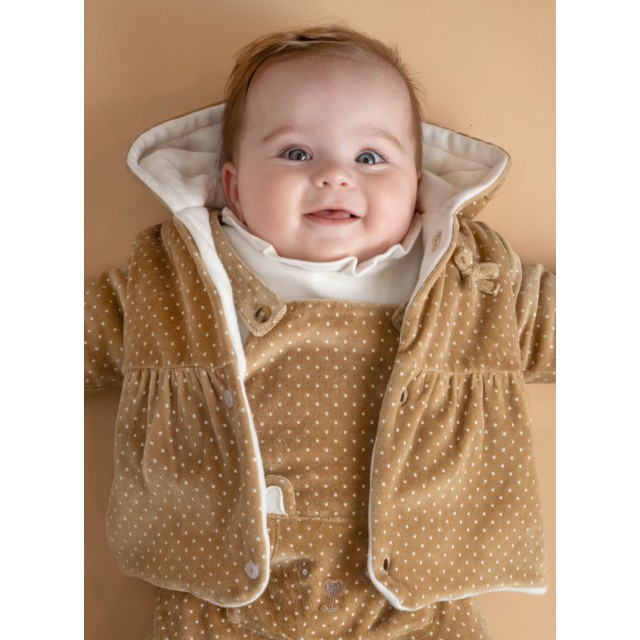 Βρεφικό βελουτέ μπουφάν | ΠΟΥΑ Βρεφικό βελουτέ μπουφάν | ΠΟΥΑ