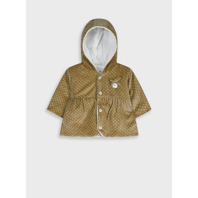 Βρεφικό βελουτέ μπουφάν | ΠΟΥΑ