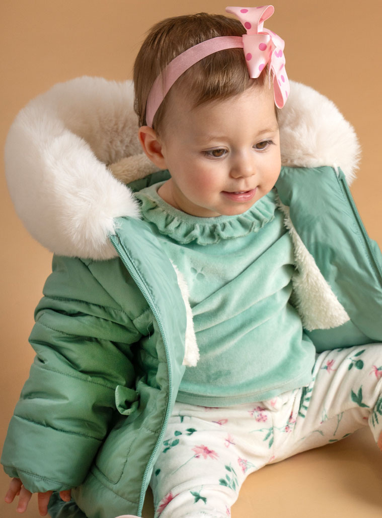 Βρεφικό μπουφάν | ΜΕΝΤΑ Βρεφικό μπουφάν | ΜΕΝΤΑ