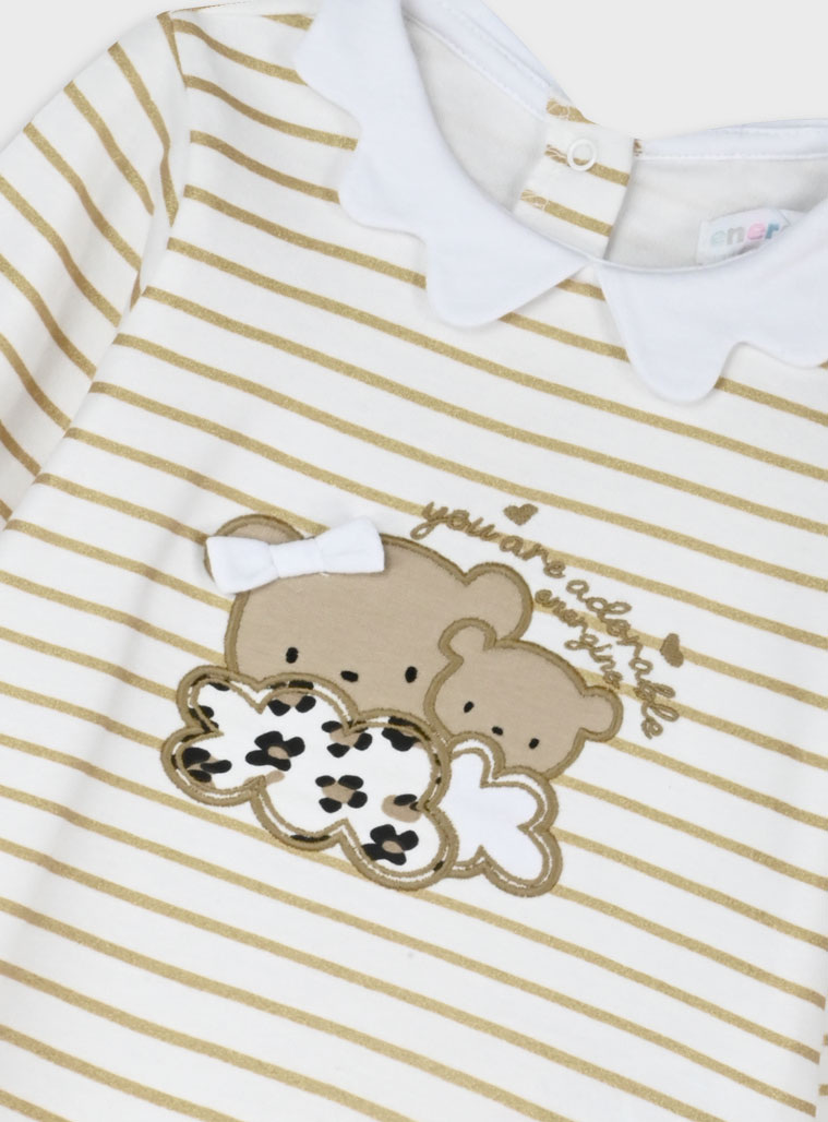 Βρεφικό σετ 2 τεμαχίων μπλούζα με κολάν | ΕΜΠΡΙΜΕ Βρεφικό σετ 2 τεμαχίων μπλούζα με κολάν | ΕΜΠΡΙΜΕ