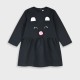 Βρεφικό φούτερ φόρεμα | ΑΝΘΡΑΚΙ