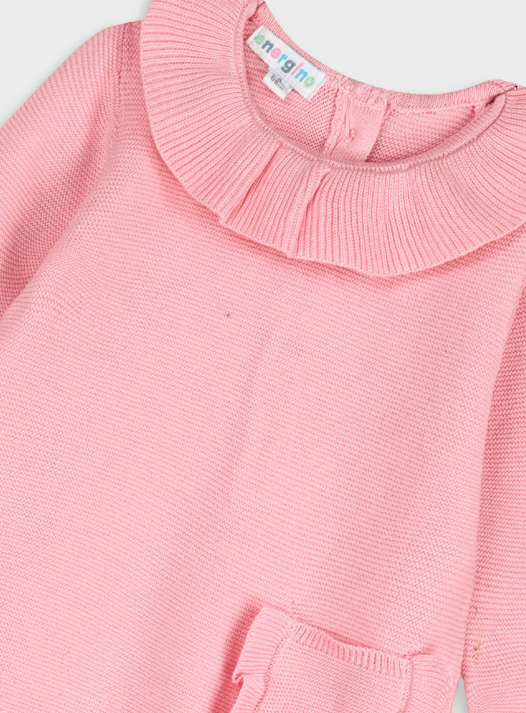 Βρεφικό πλεκτό φόρεμα | ΤΡΙΑΝΤΑΦΥΛΛΙ Βρεφικό πλεκτό φόρεμα | ΤΡΙΑΝΤΑΦΥΛΛΙ