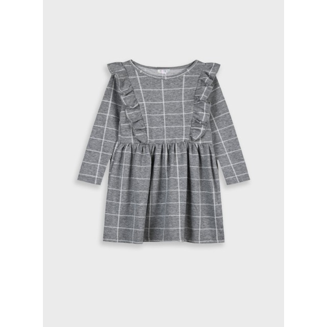 Βρεφικό καρρώ φόρεμα | ΜΕΛΑΝΖΕ Βρεφικό καρρώ φόρεμα | ΜΕΛΑΝΖΕ