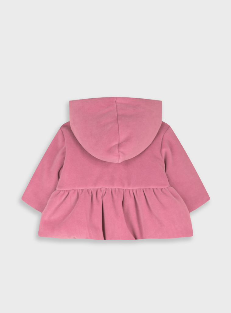 Baby jacket | Petalo di rosa