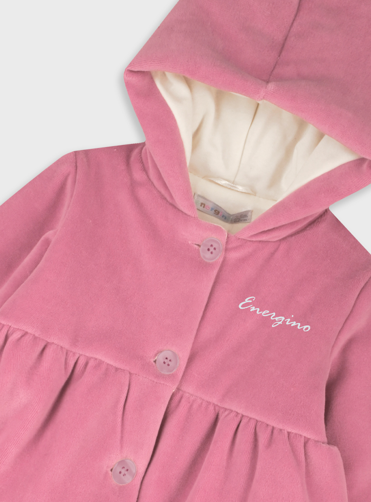 Baby jacket | Petalo di rosa