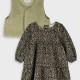 Baby dress with vest | Stampa all over