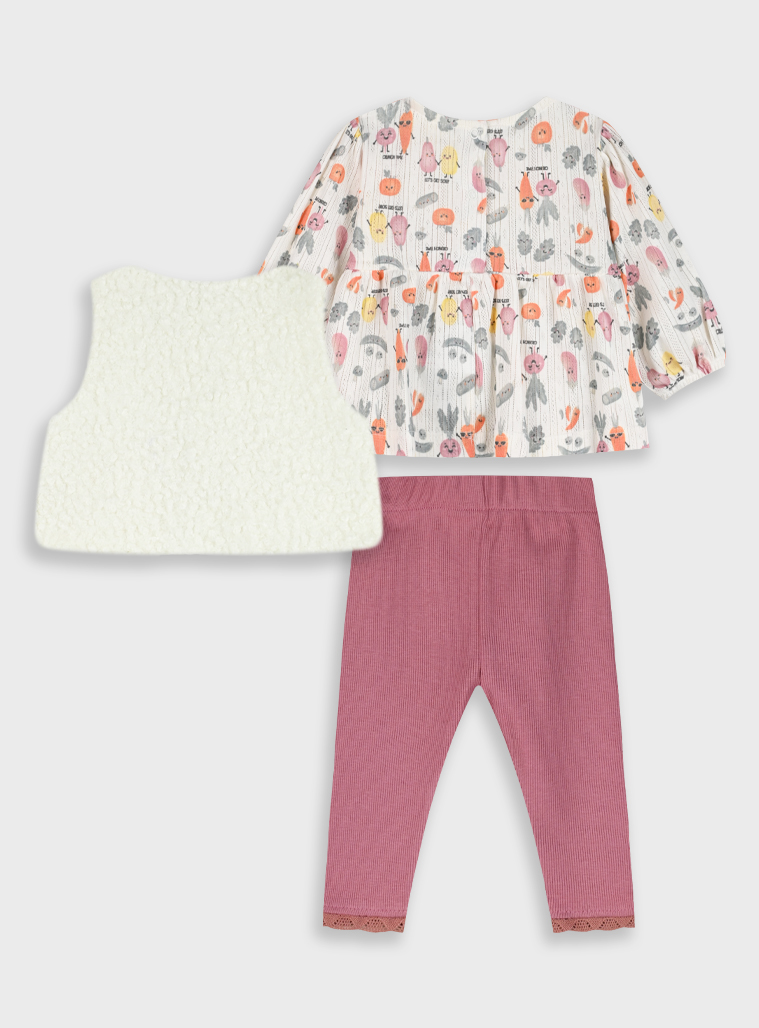 Baby set | Petalo di rosa