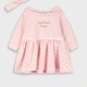 Baby dress with headband | DOTTED PRINT