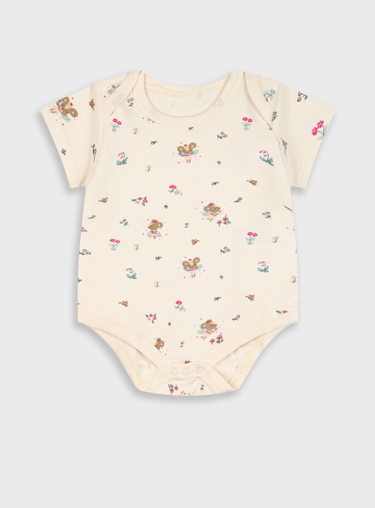 Set of baby bodysuits | Stampa all over