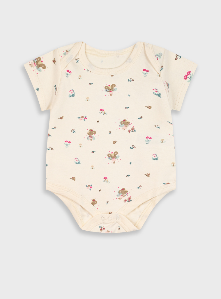 Set of baby bodysuits | Stampa all over