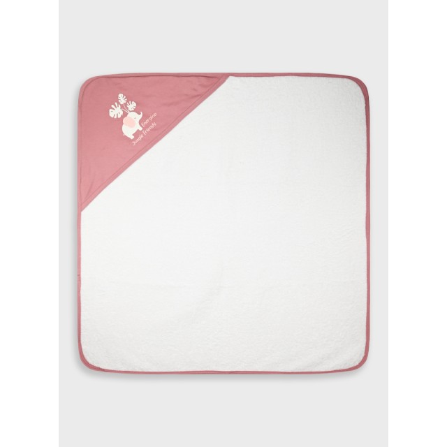 Baby bathtowel | Bianco