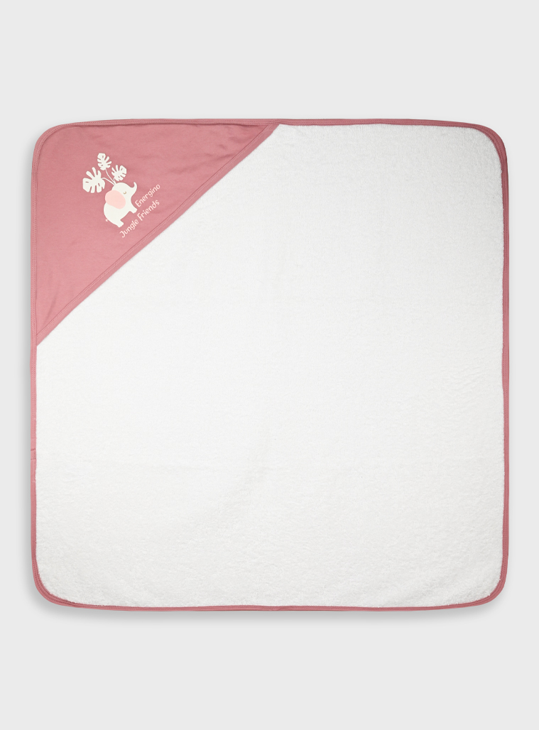 Baby bathtowel | Bianco