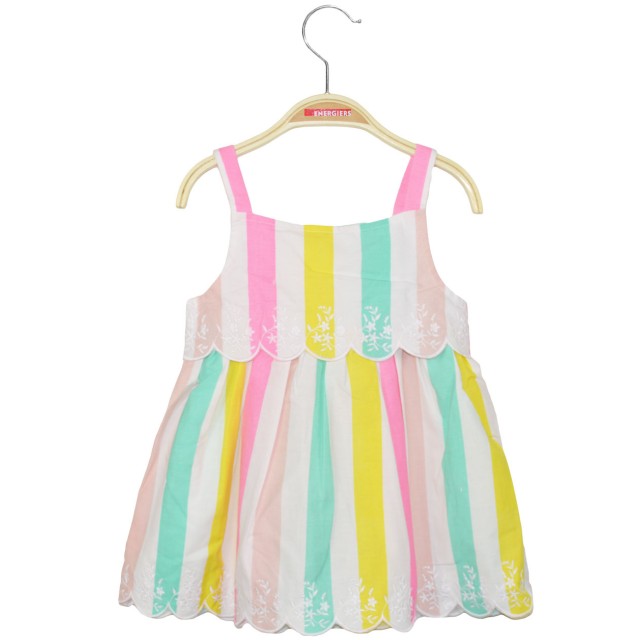 Striped dress for baby girls (3 - 18 months) | STRIPPED PRINT