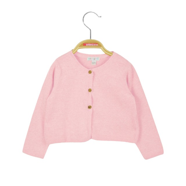 Baby girl΄s knitted bolero (3-18 months) | PINK