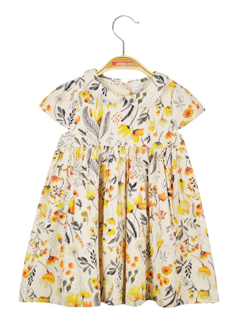 Floral dress for baby girls (3 - 18 months) | ALL OVER PRINT