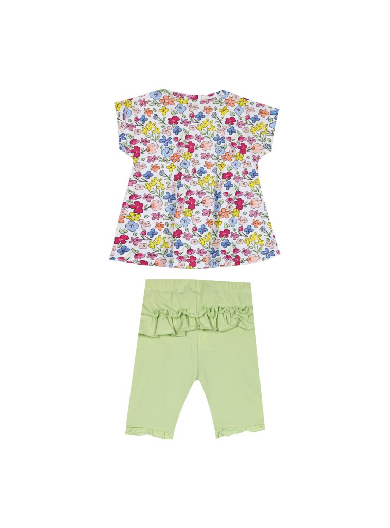 Βρεφικό σετ 2 τεμάχια με τύπωμα για κορίτσι (3-18 μηνών) | ΑΚΤΙΝΙΔΙΟ