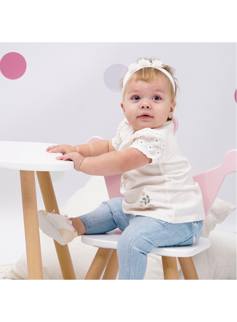 Baby girl΄s 2 piece set (6-18 months) | BLUE DENIM