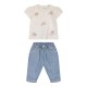 Baby girl΄s 2 piece set (6-18 months) | BLUE DENIM