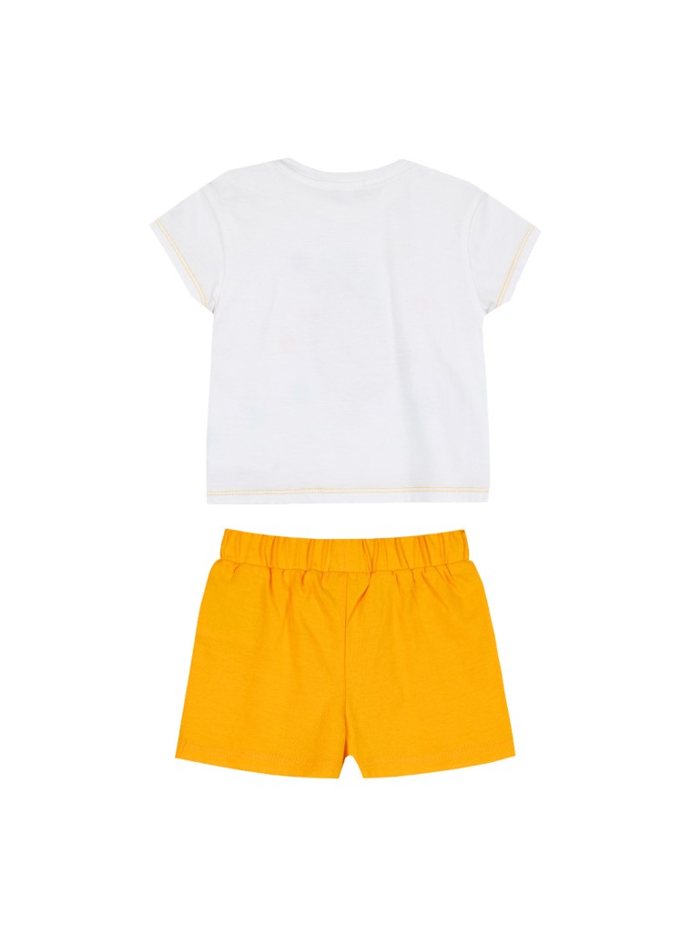 Βρεφικό σετ 2 τεμάχια με τύπωμα για κορίτσι (0-18 μηνών) | ΜΟΥΣΤΑΡΔΙ