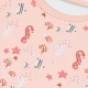 Baby girl΄s 2 piece bib with print (one size) | POWDER