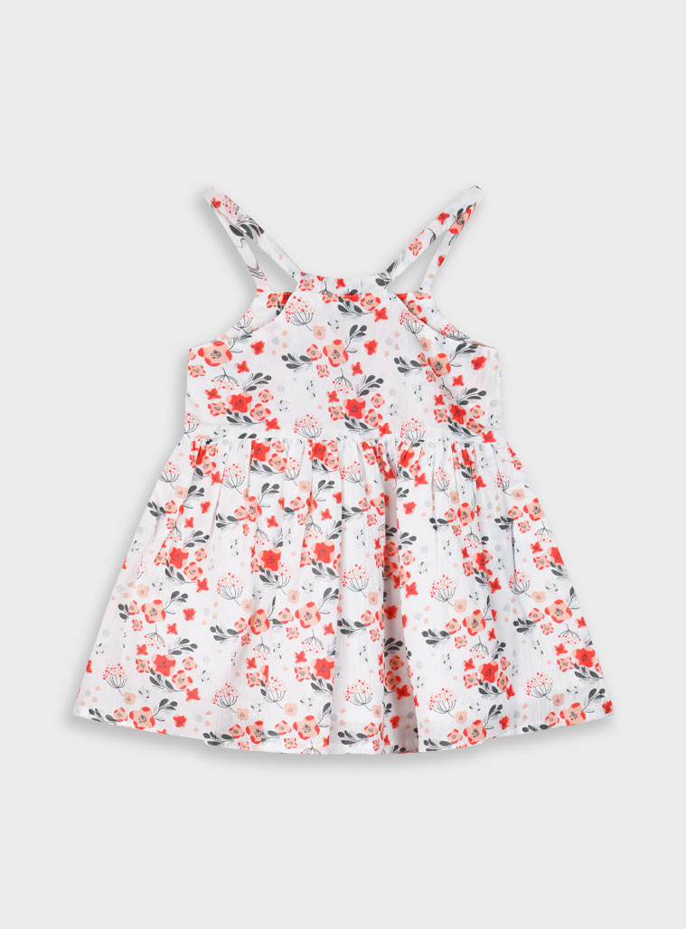 Dress for baby girls (3 - 18 months) | ALL OVER PRINT