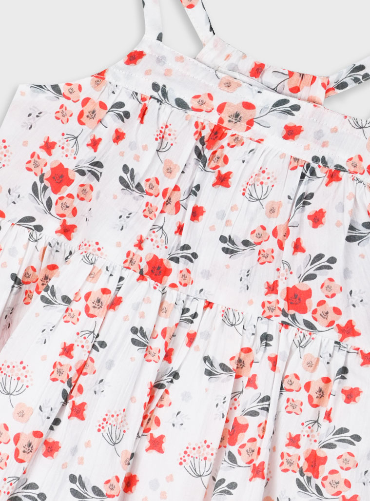 Dress for baby girls (3 - 18 months) | ALL OVER PRINT