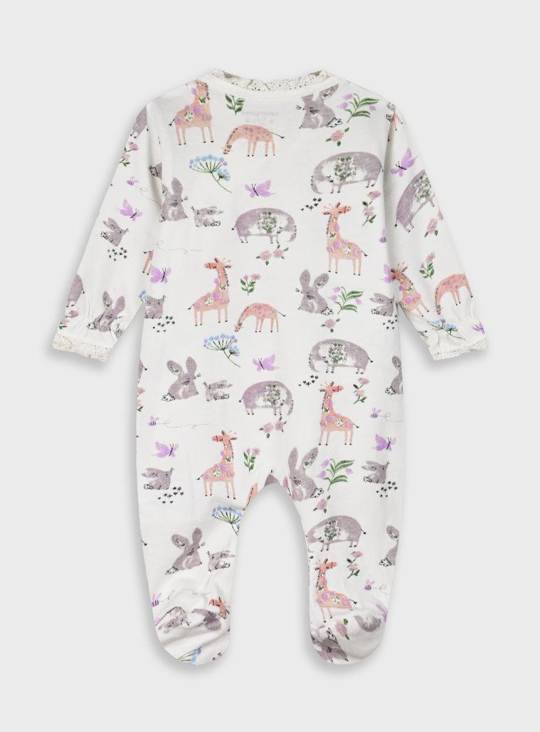 Romper for baby girls (0 - 15 months) | ALL OVER PRINT