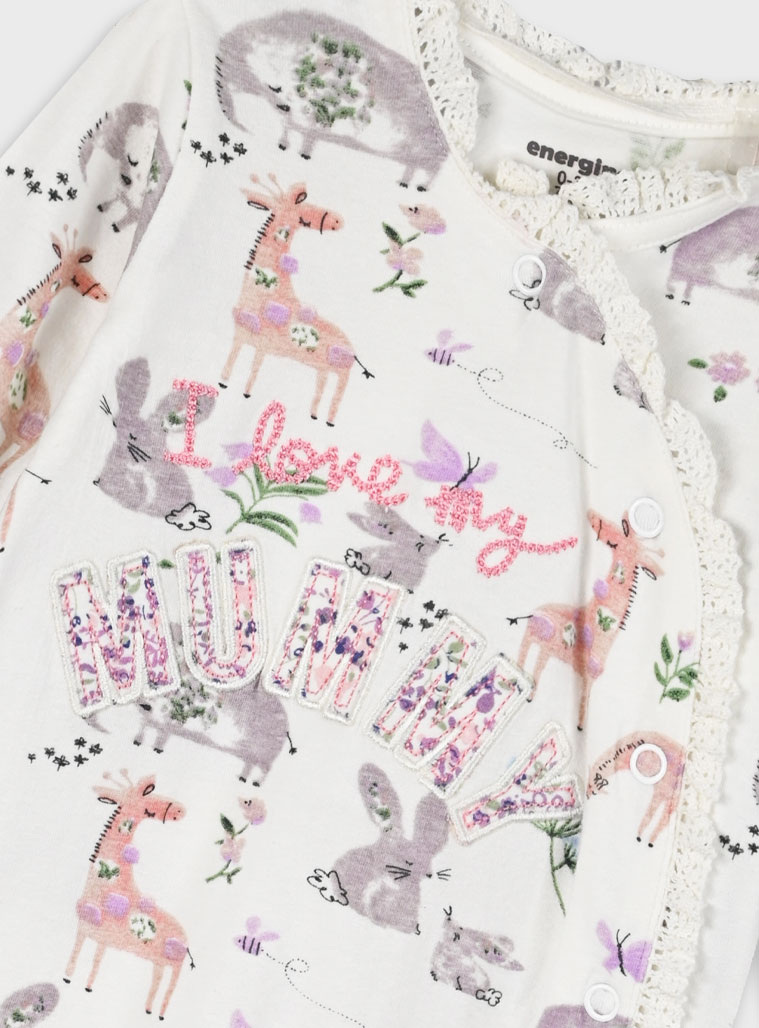 Romper for baby girls (0 - 15 months) | ALL OVER PRINT