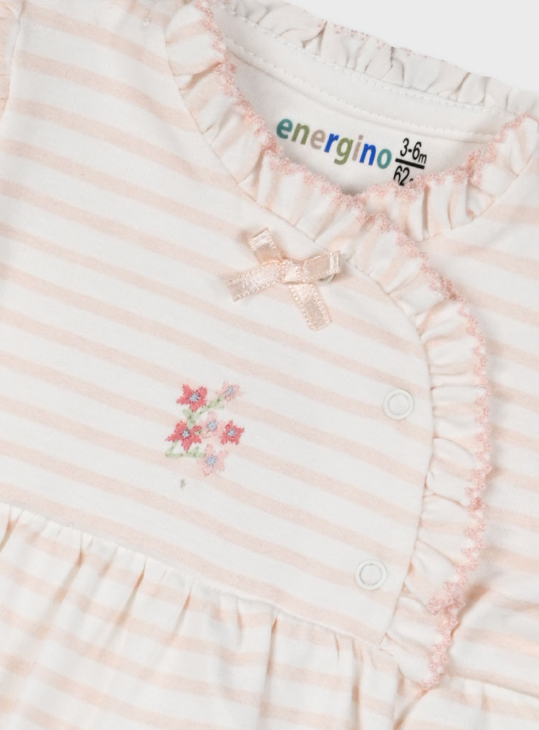 Set 2 romeprs for baby girls (0 - 18 months) | LIGHT PINK