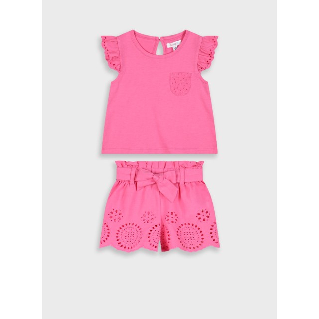 Set shirt and shorts for babby girls (3 - 18 months) | STRAWBERRY