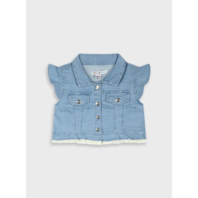 Jean jacket | LIGHT BLUE DENIM
