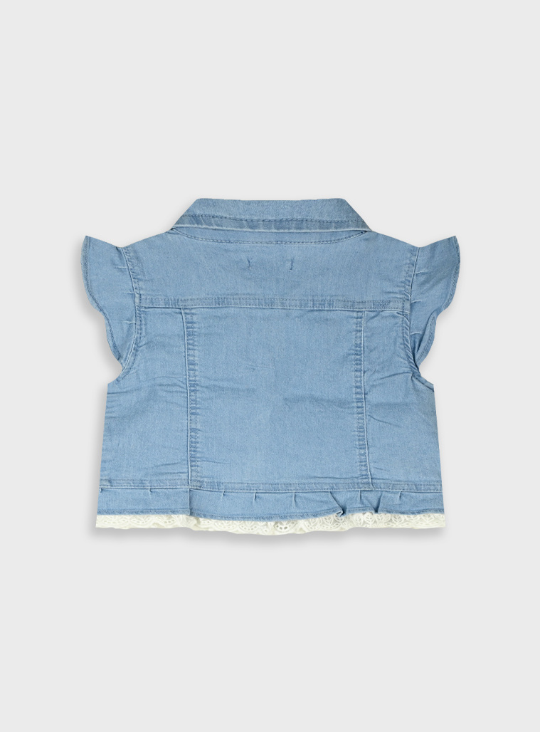 Jean jacket | LIGHT BLUE DENIM