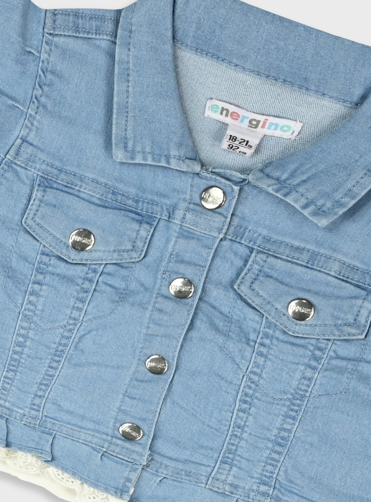 Jean jacket | LIGHT BLUE DENIM