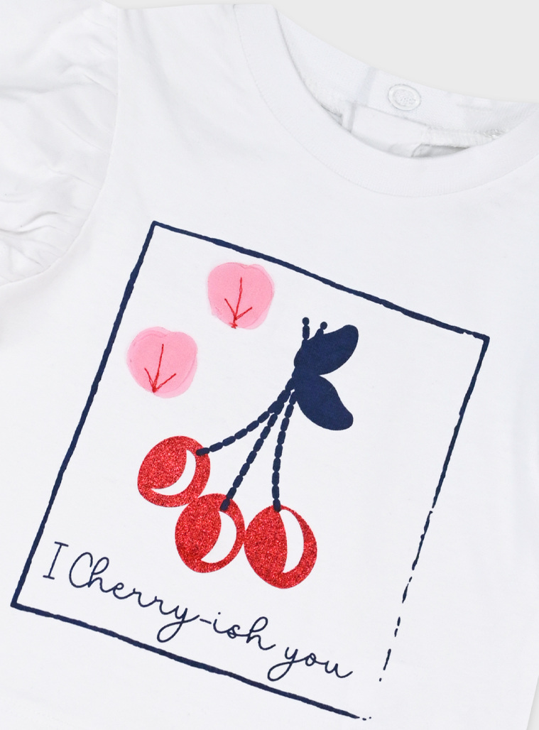 Set shirt with leggings | RED