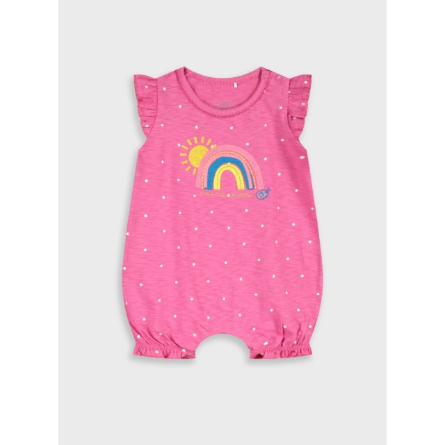 Printed romper | SUGARPLUM